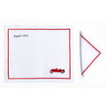 Bugatti 1910 — hand-embroidered Italian linen placemat | Maison Alia