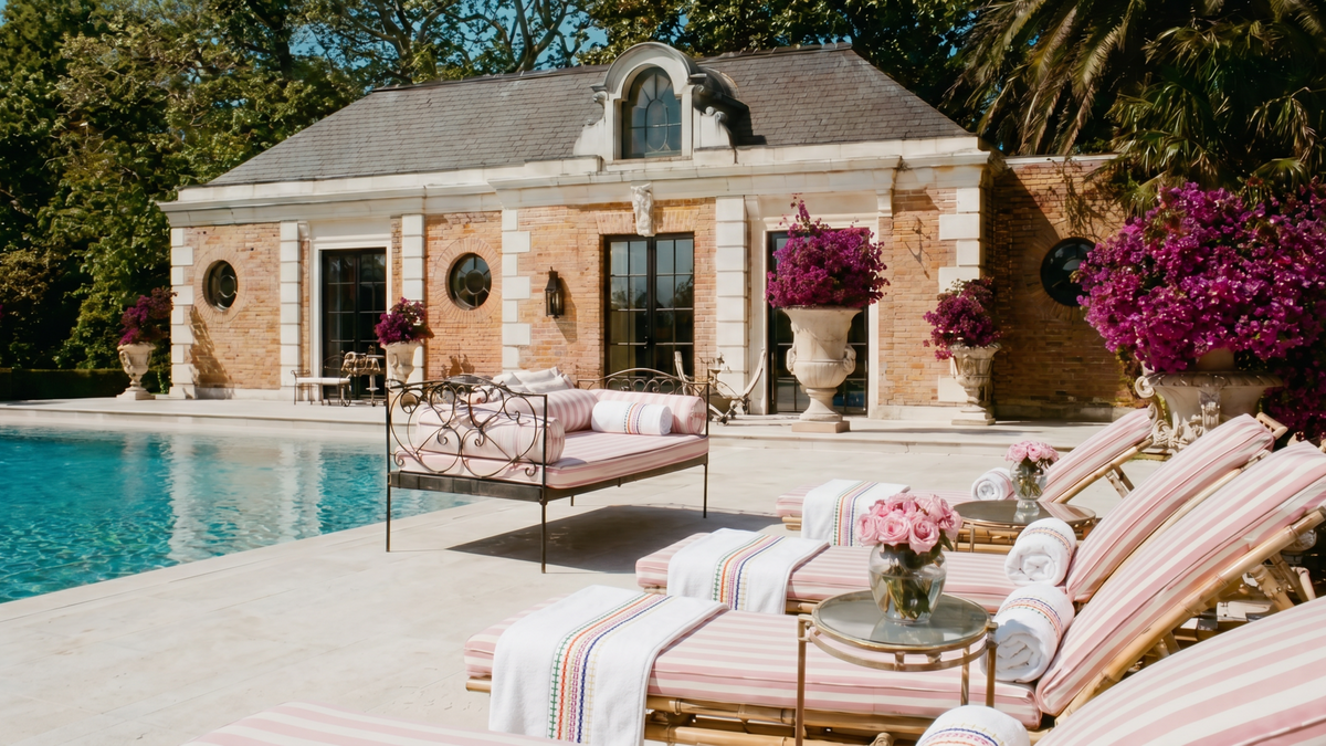 Bed, bath and table linen by Maison Alia curated for a private residence