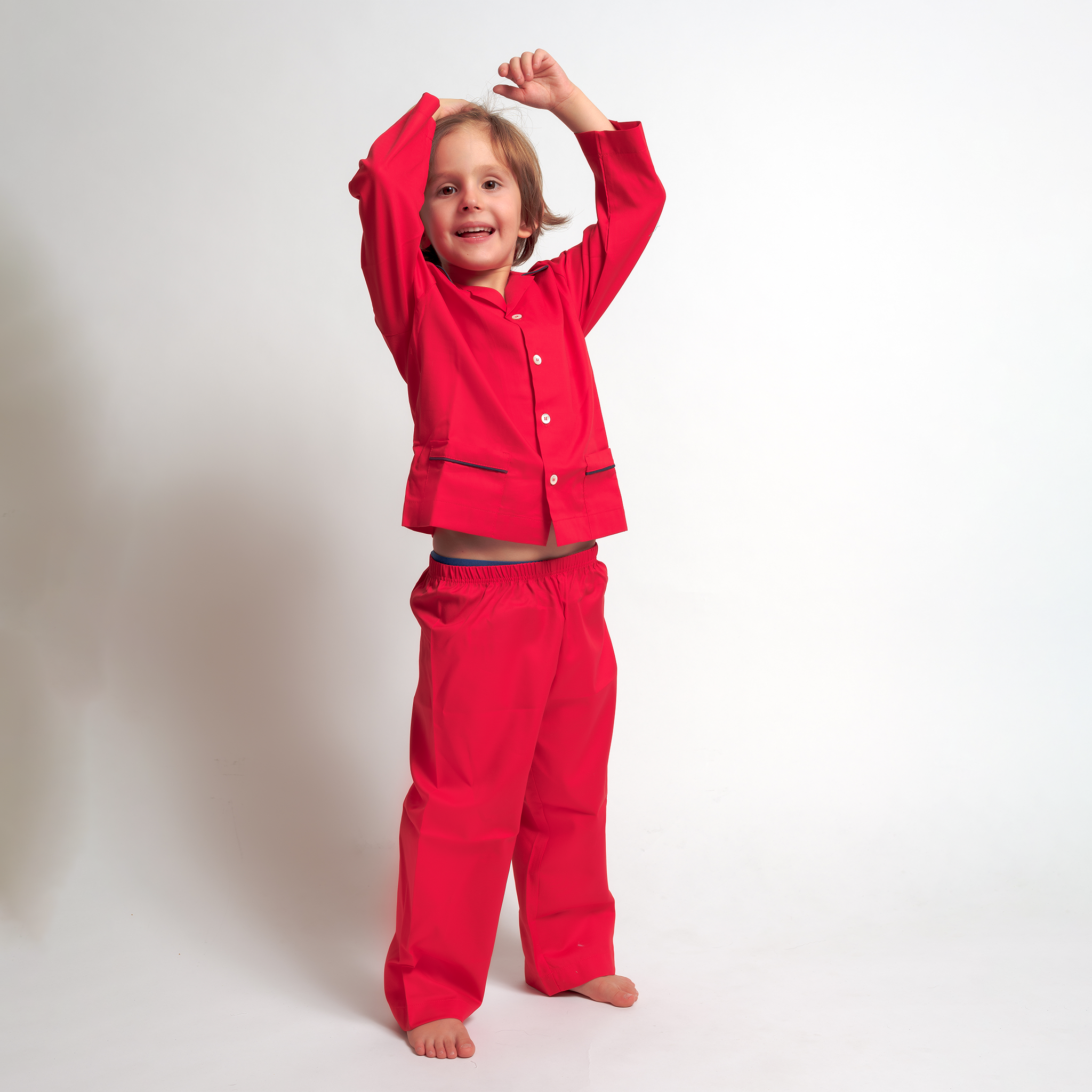 Kids - Pyjama Collection - Red Cotton