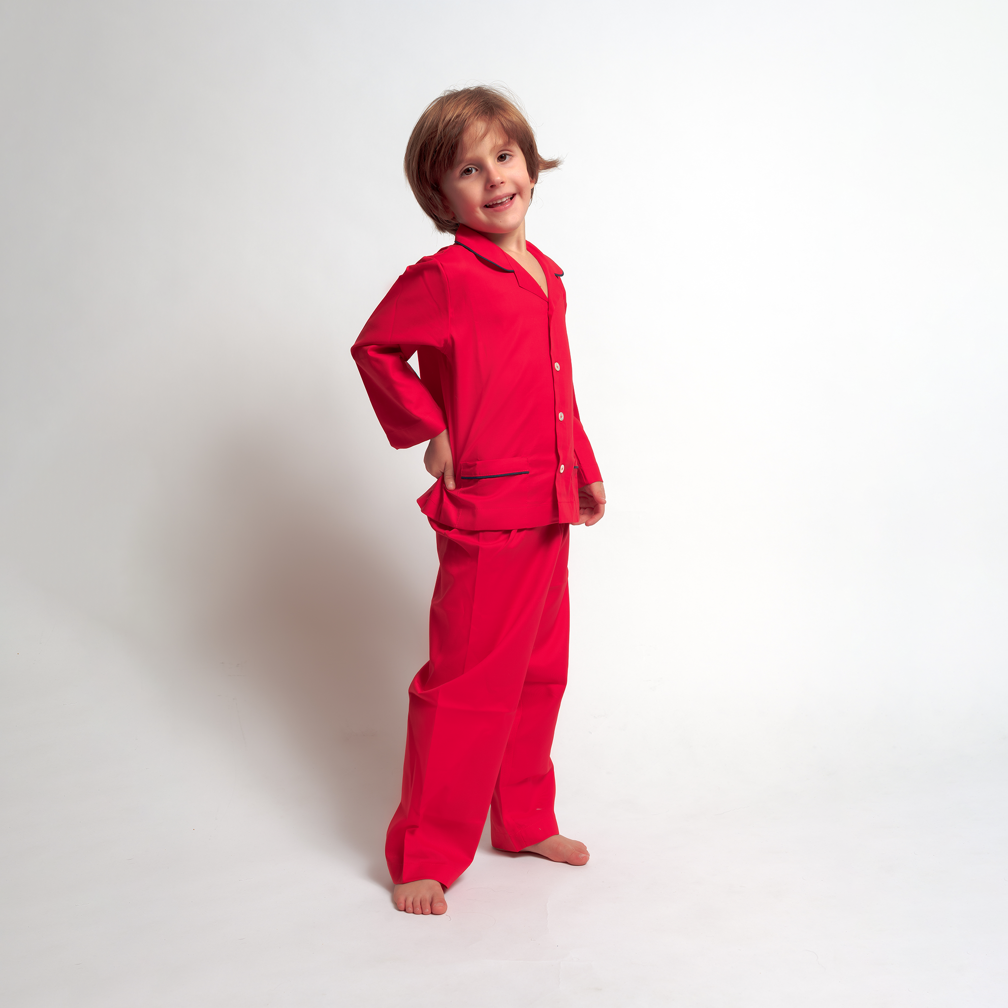 Kids - Pyjama Collection - Red Cotton