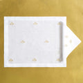 Bees — hand-embroidered Italian linen | Maison Alia