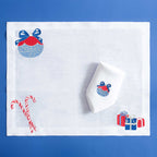 Table - Placemat - Christmas Ornaments
