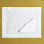 Table - Placemat - Bambou (Hand Embroidered)