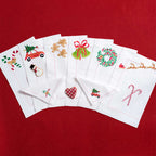 Table - Placemat - Christmas (Hand Embroidered)