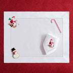 Table - Placemat - Santa Claus (Hand Embroidered)