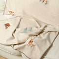 Solid Colour Throw — hand-embroidered pure cashmere throw | Maison Alia