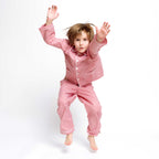 Kids - Pyjama Collection - Checkered Red & White Piping