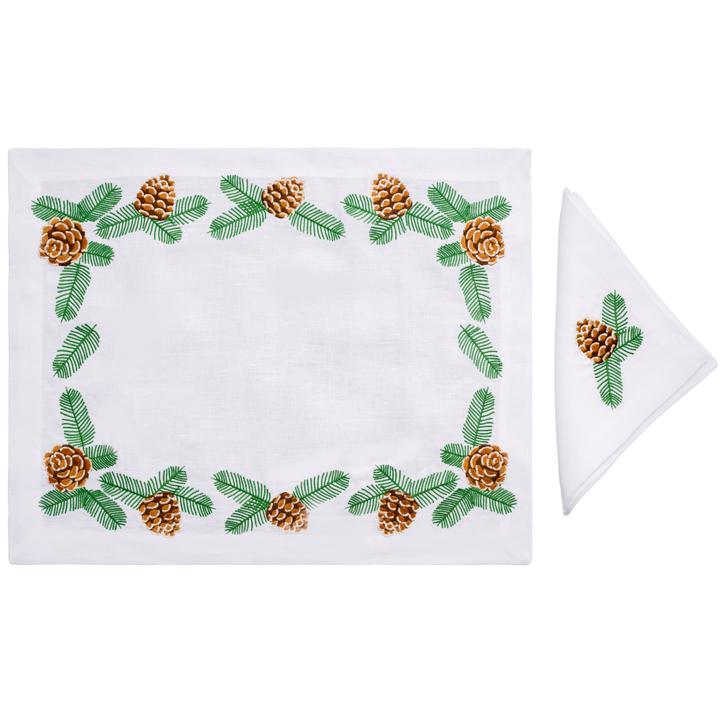 Pine Branches and Pinecones