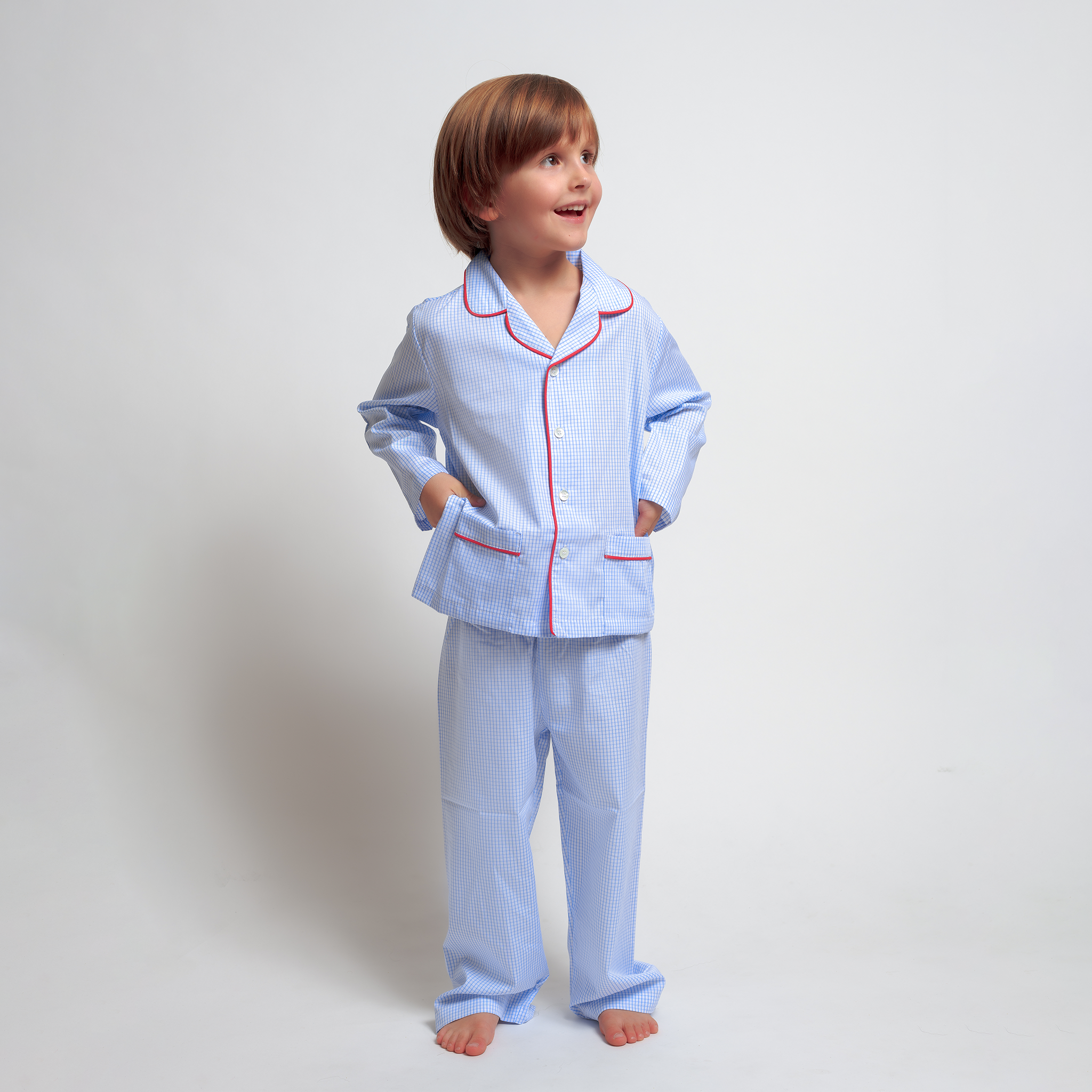 Kids - Pyjama Collection - Vichy Blue