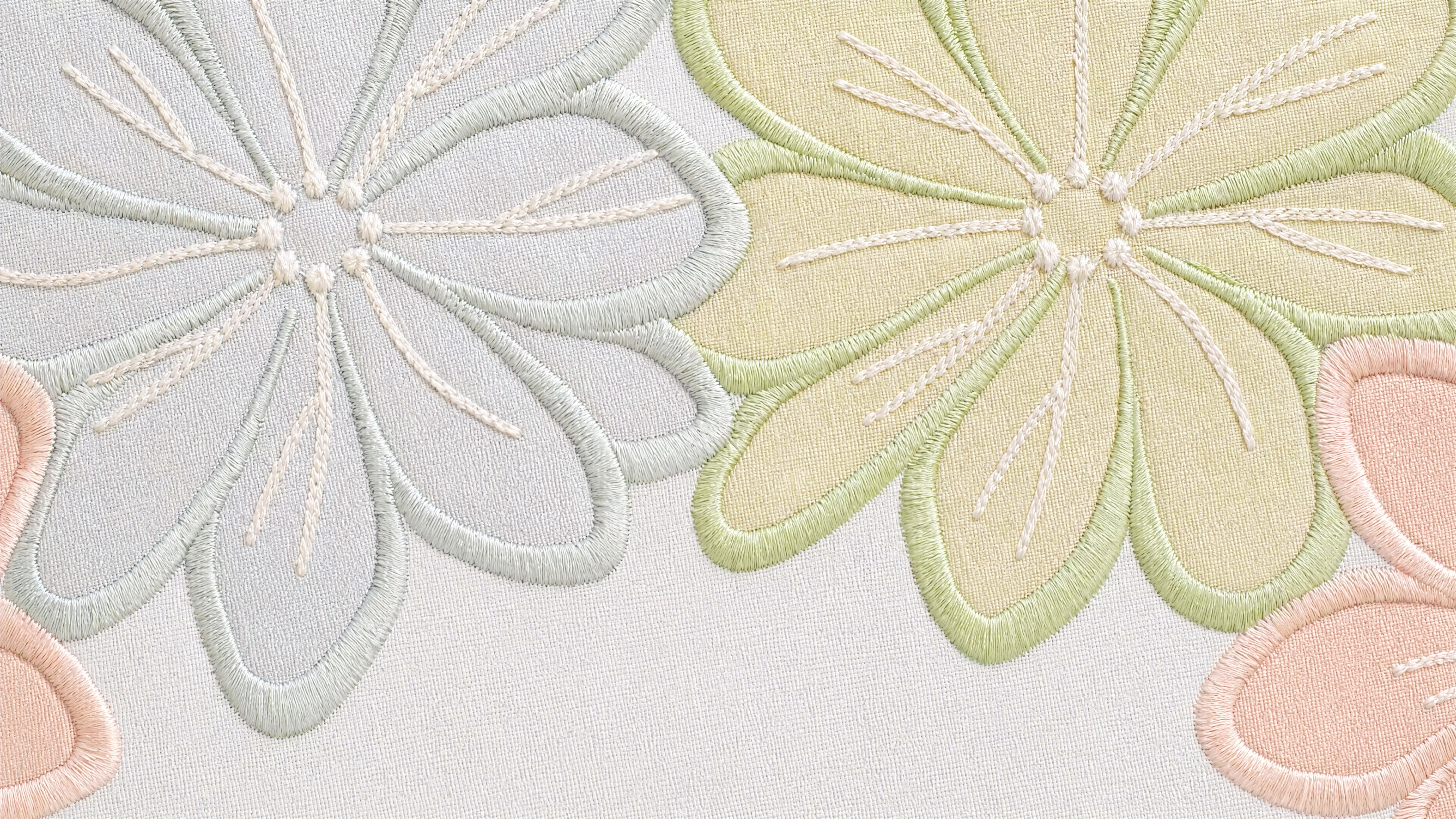 Dahlia Pastel (Placemat + Napkin)