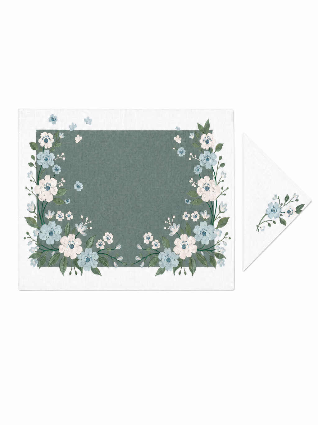 Jardin Vert (Placemat + Napkin)