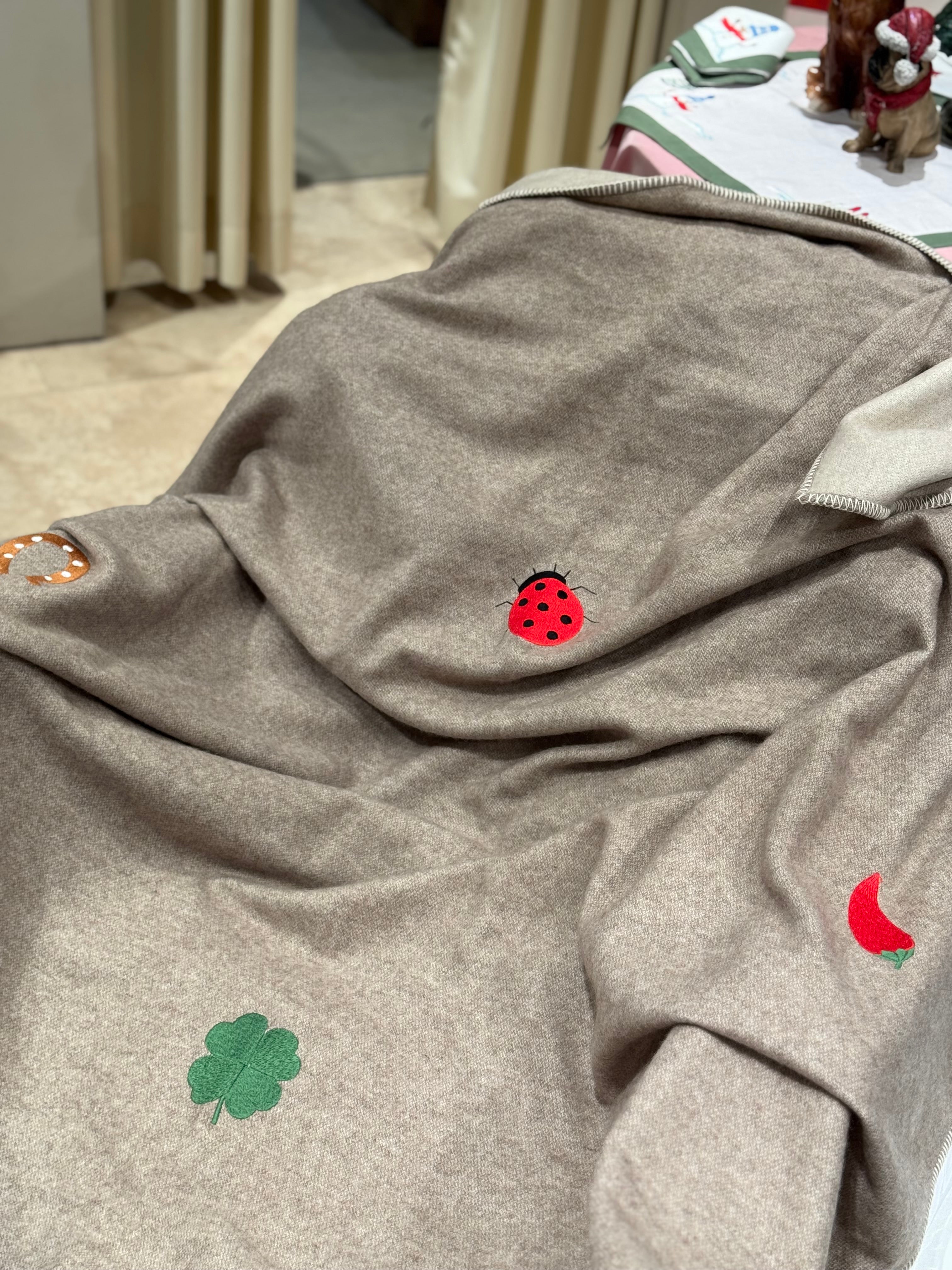 Two-Tone Throw — Lucky Charm Edition