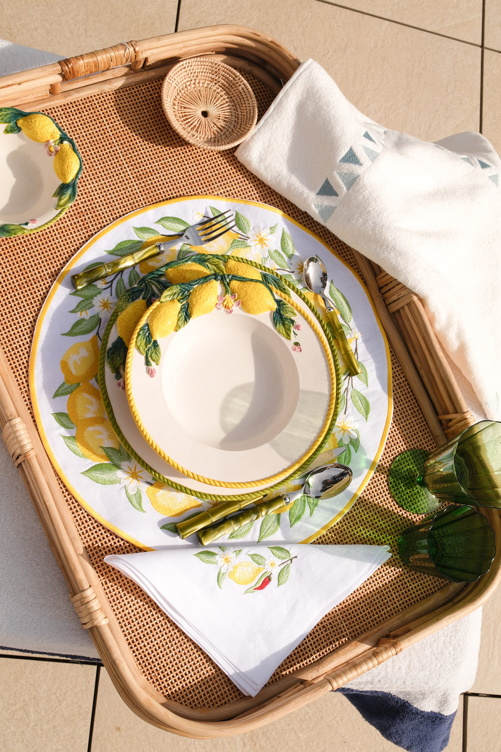 Triangoli Colorati - Bath Set