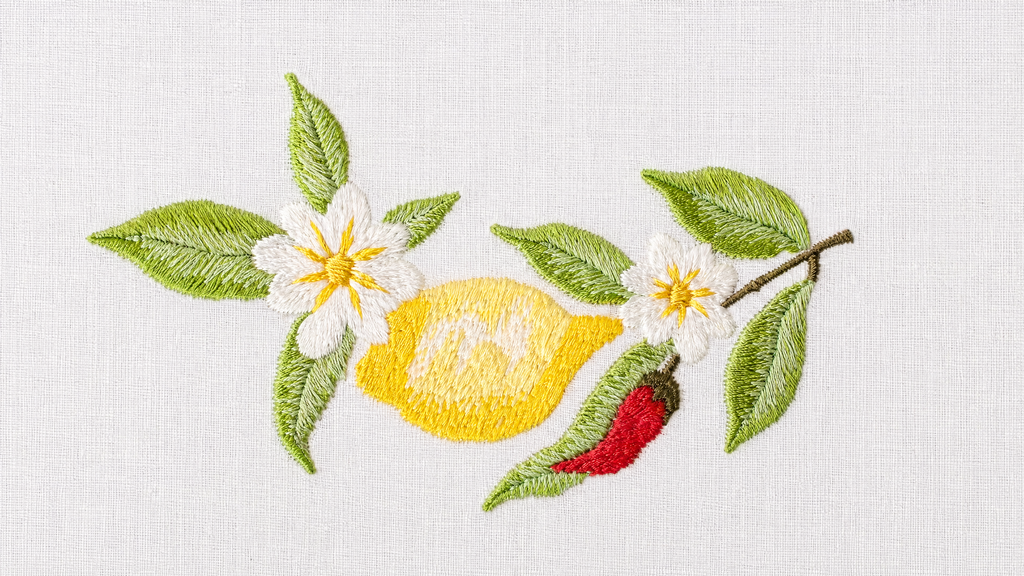 Limoni e Api (Placemat + Napkin)