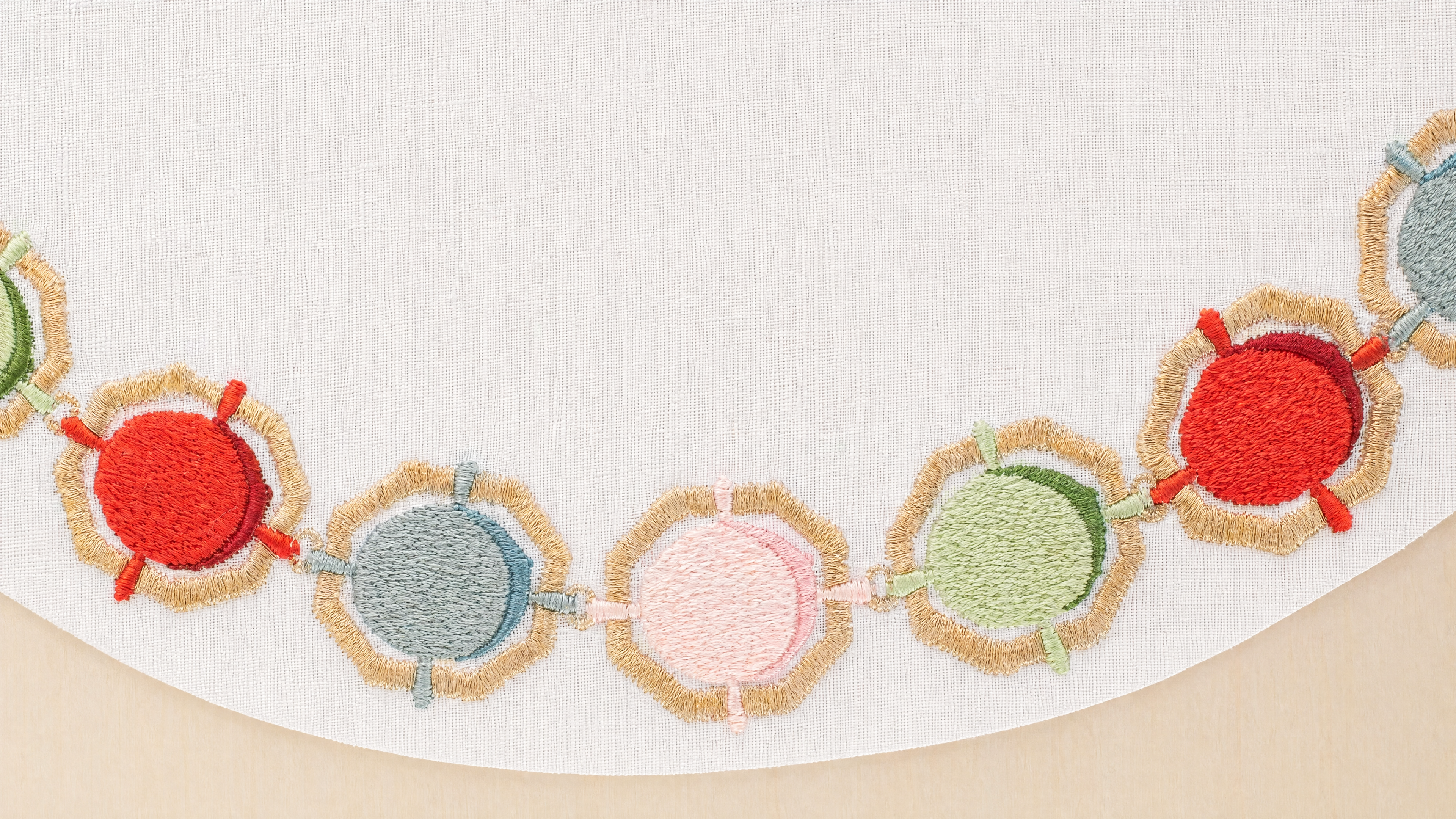 Perles Colorées (Placemat + Napkin)