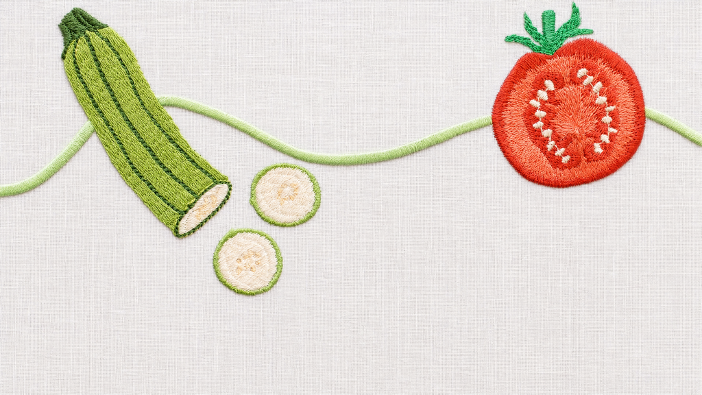 Potager Luxury (Placemat + Napkin)