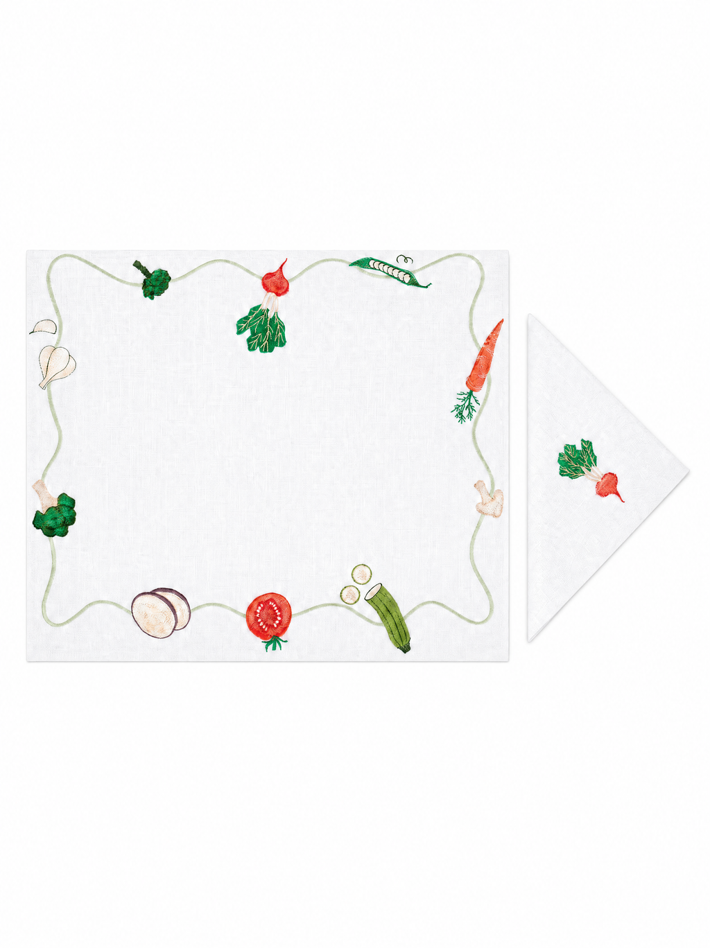Potager Luxury (Placemat + Napkin)