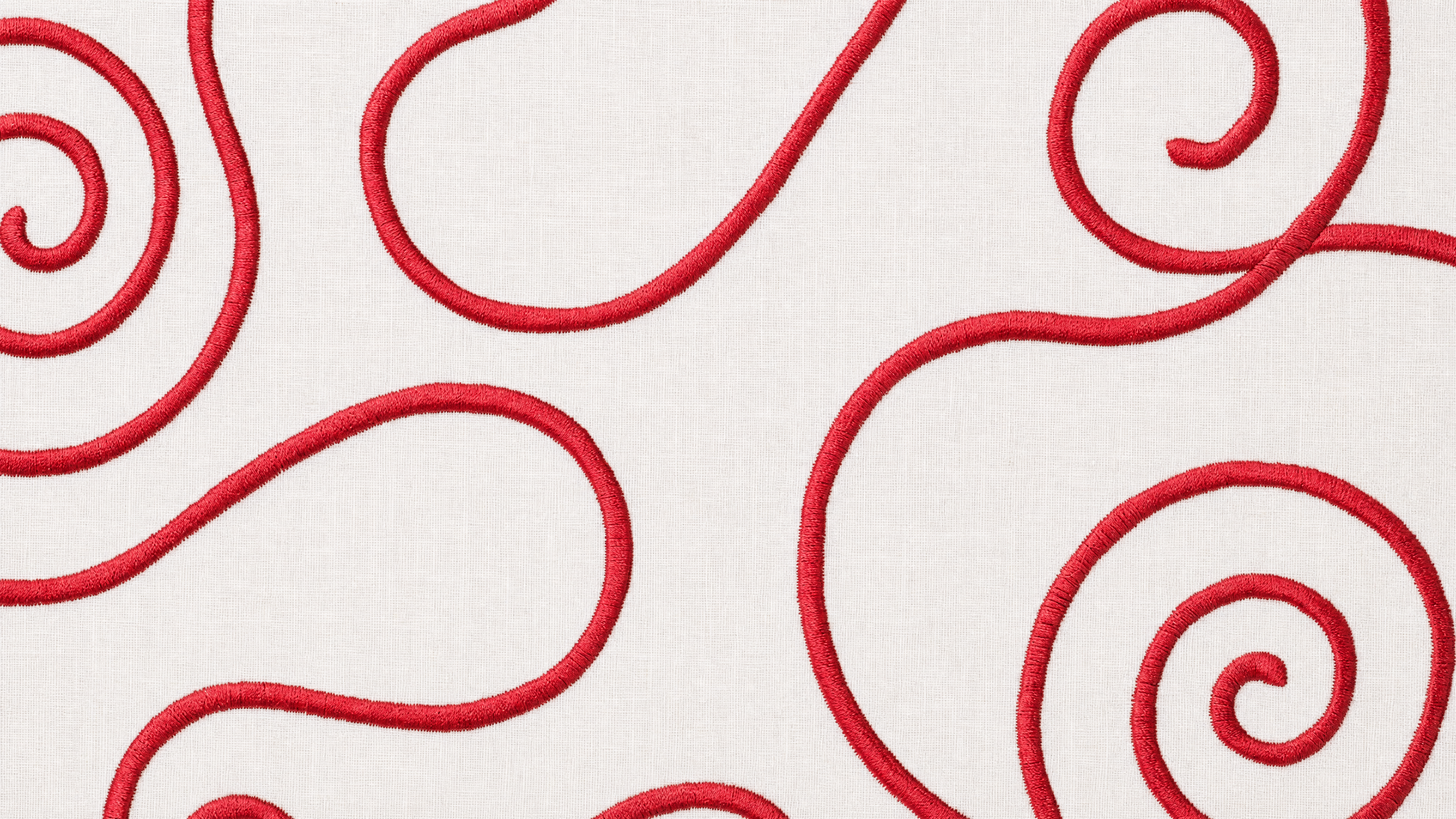 Spirales Rouges (Placemat + Napkin)