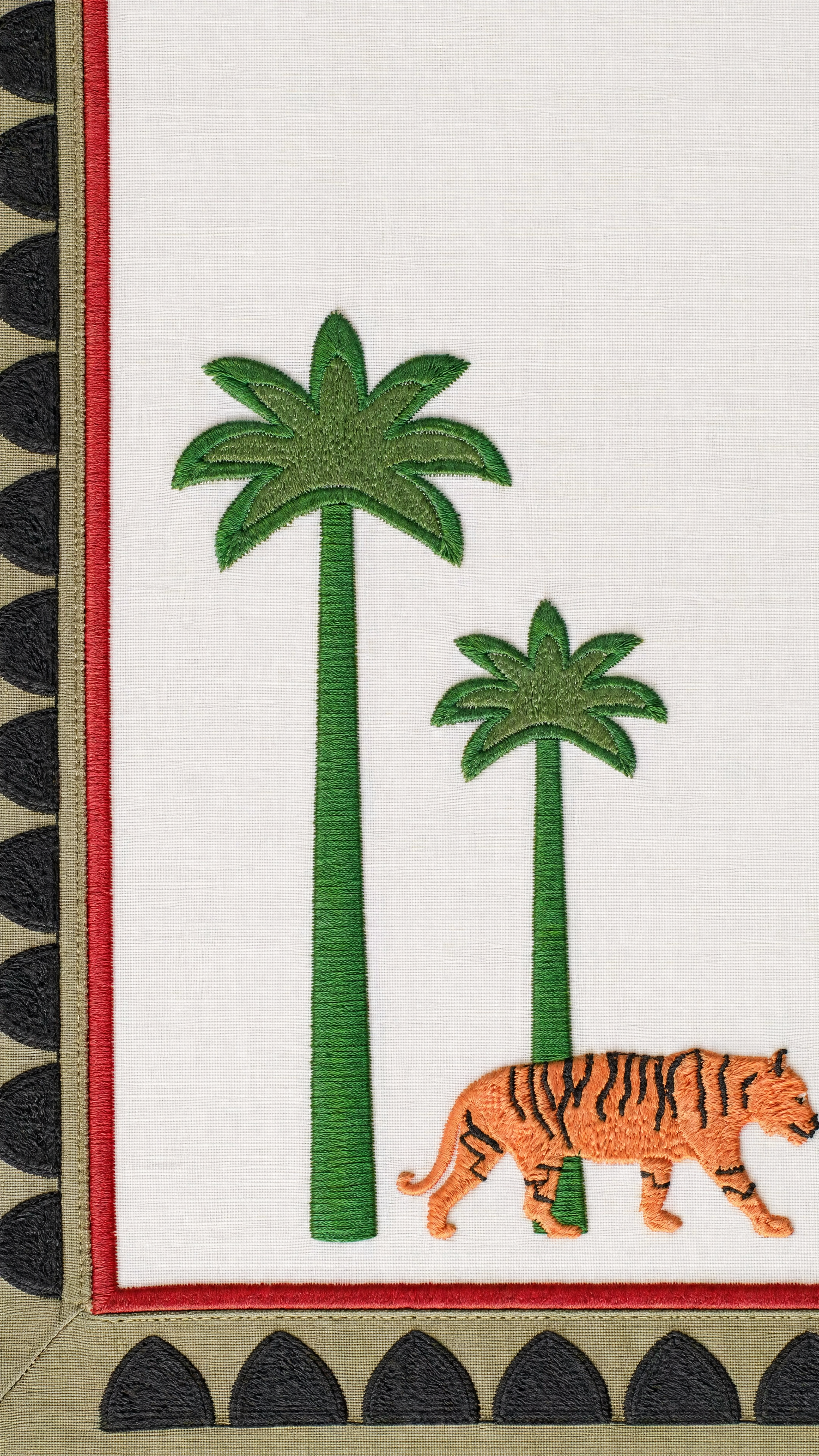 Tigres et Palmiers (Placemat + Napkin)