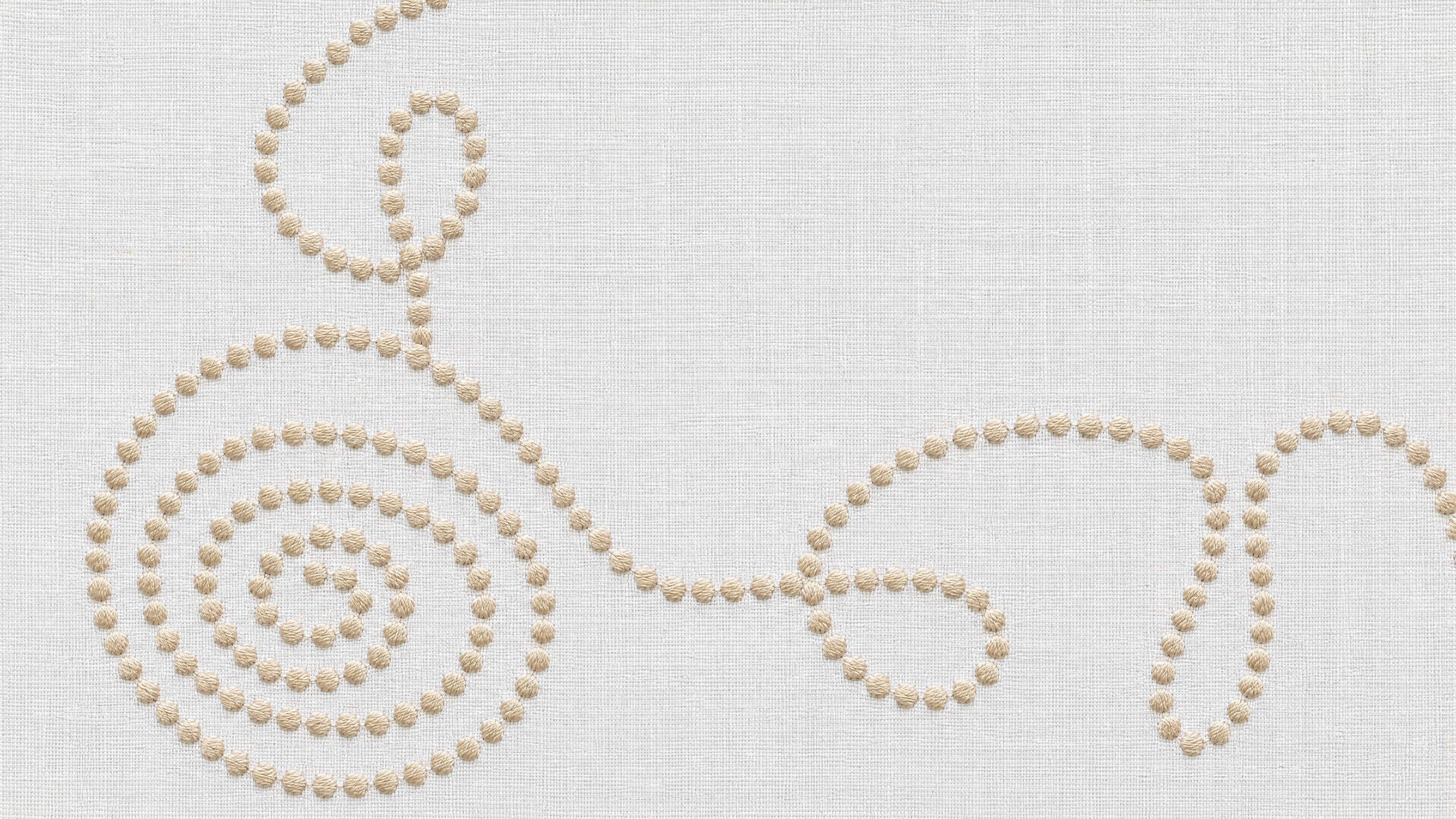 Volutes Beiges (Placemat + Napkin)