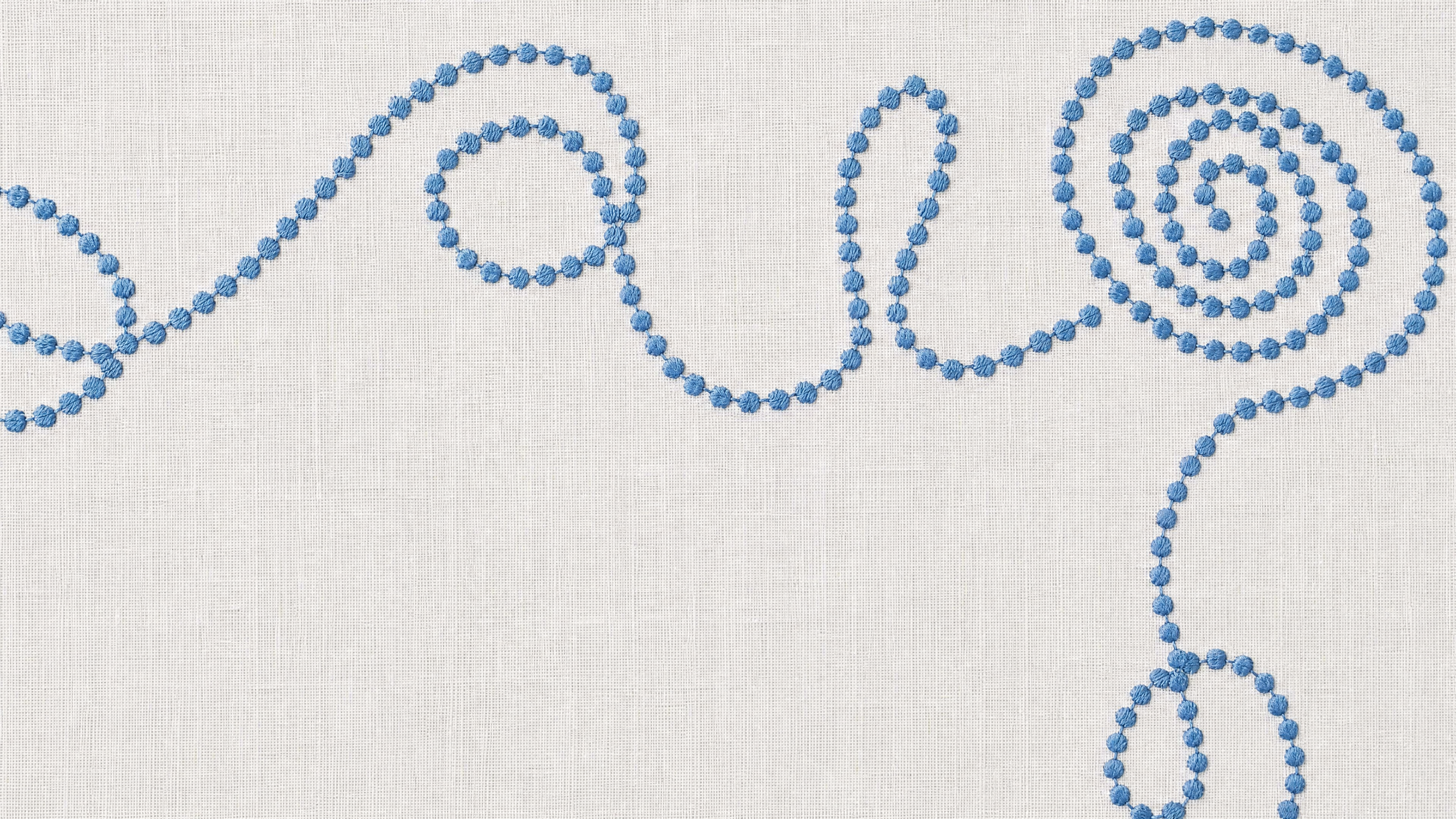 Volutes Bleues (Placemat + Napkin)