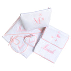 Kids - Bath Collection - Pink Butterflies Birth Set