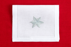 Table - Drink Placemat - Christmas Decorations (Hand Embroidered)