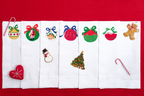 Table - Placemat - Christmas Decorations (Hand Embroidered)