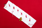 Table - Placemat - Santa (Hand Embroidered)