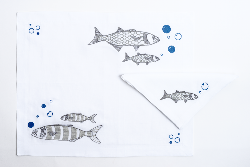 Table - Placemat - Fishes