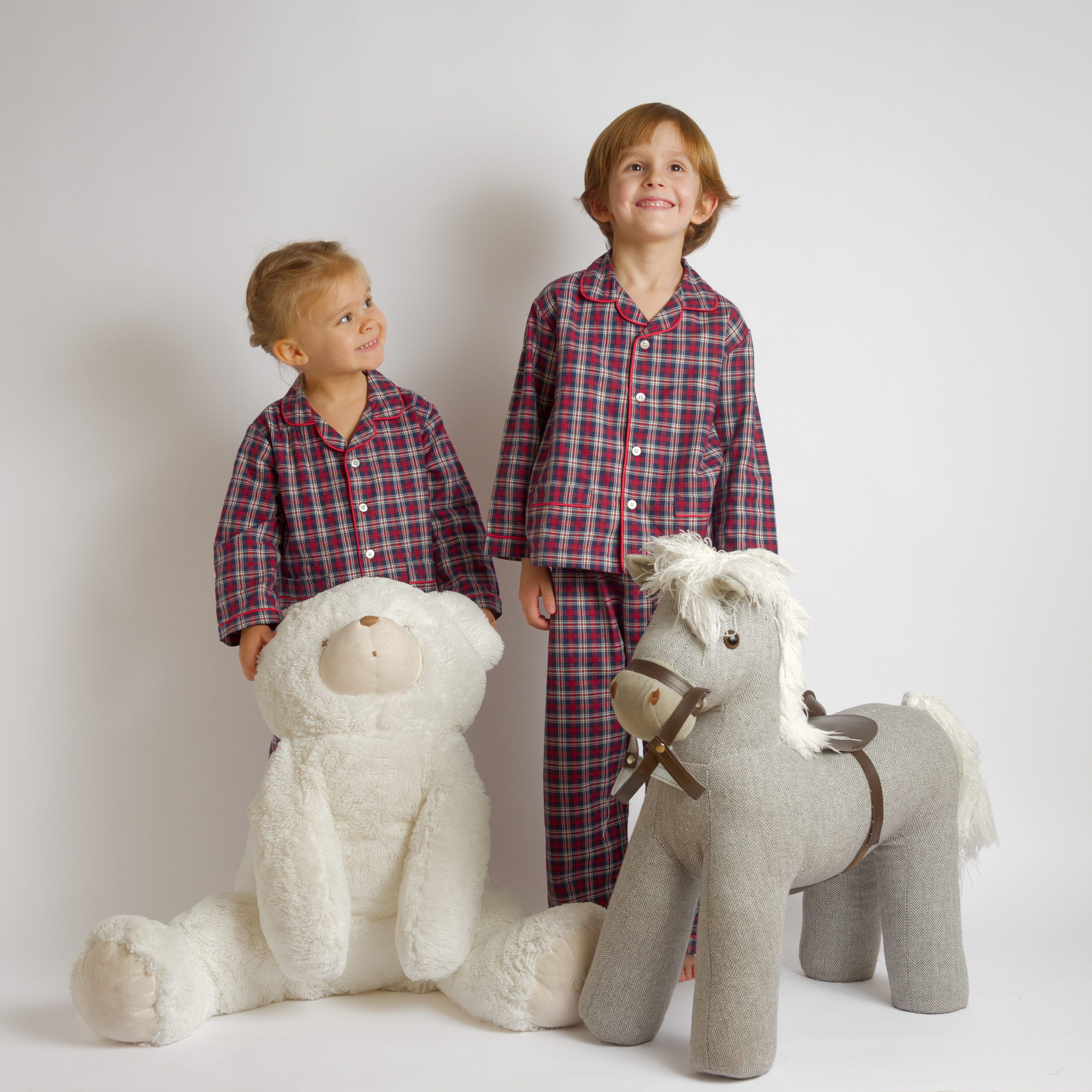 Kids - Pyjama Collection - Blue & Red Mountain
