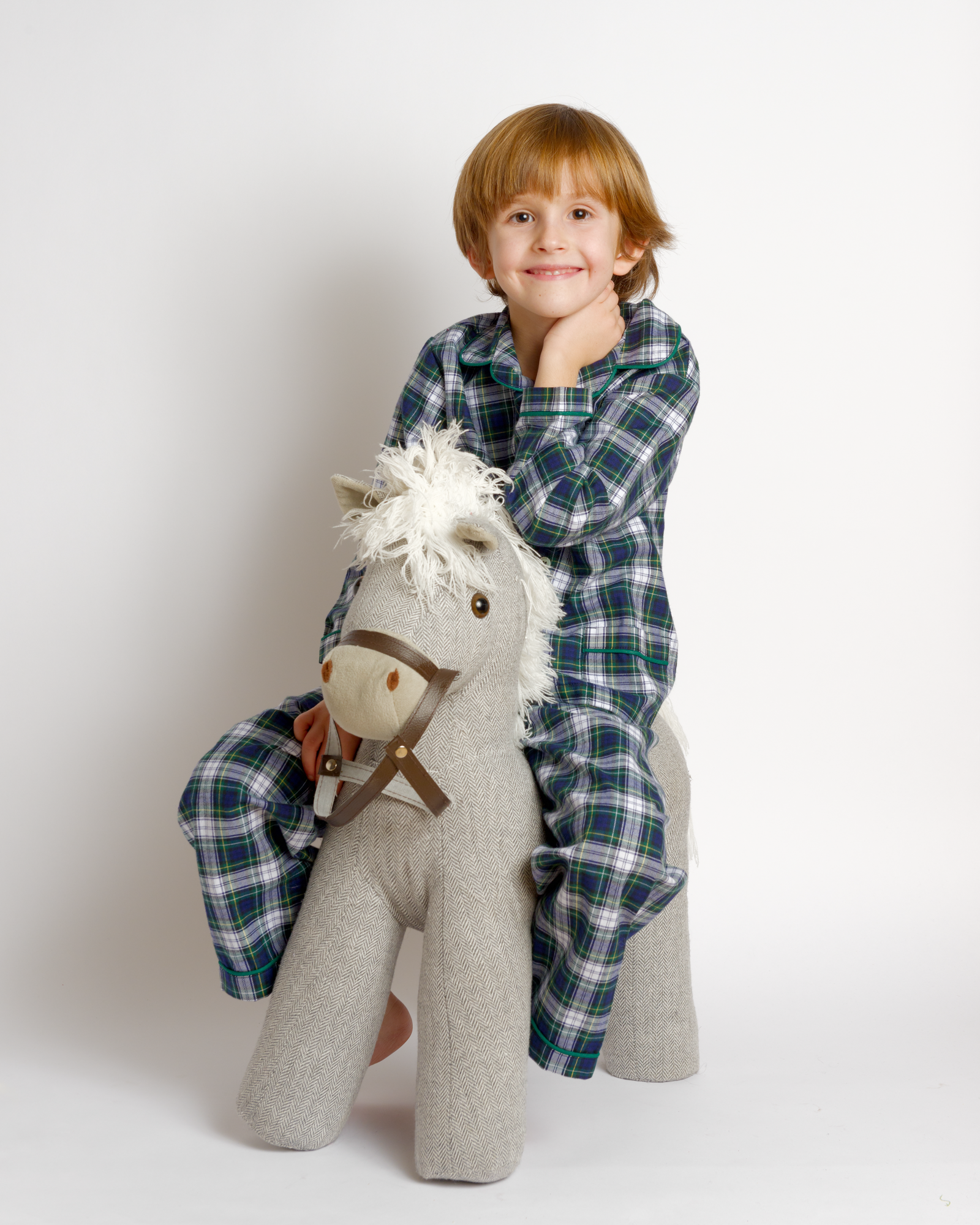 Kids - Pyjama Collection - Blue & Green Mountain