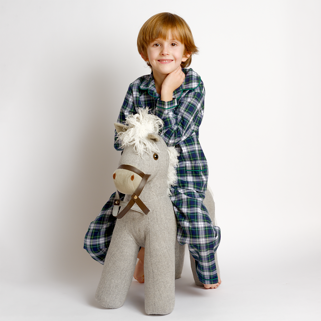 Kids - Pyjama Collection - Blue & Green Mountain