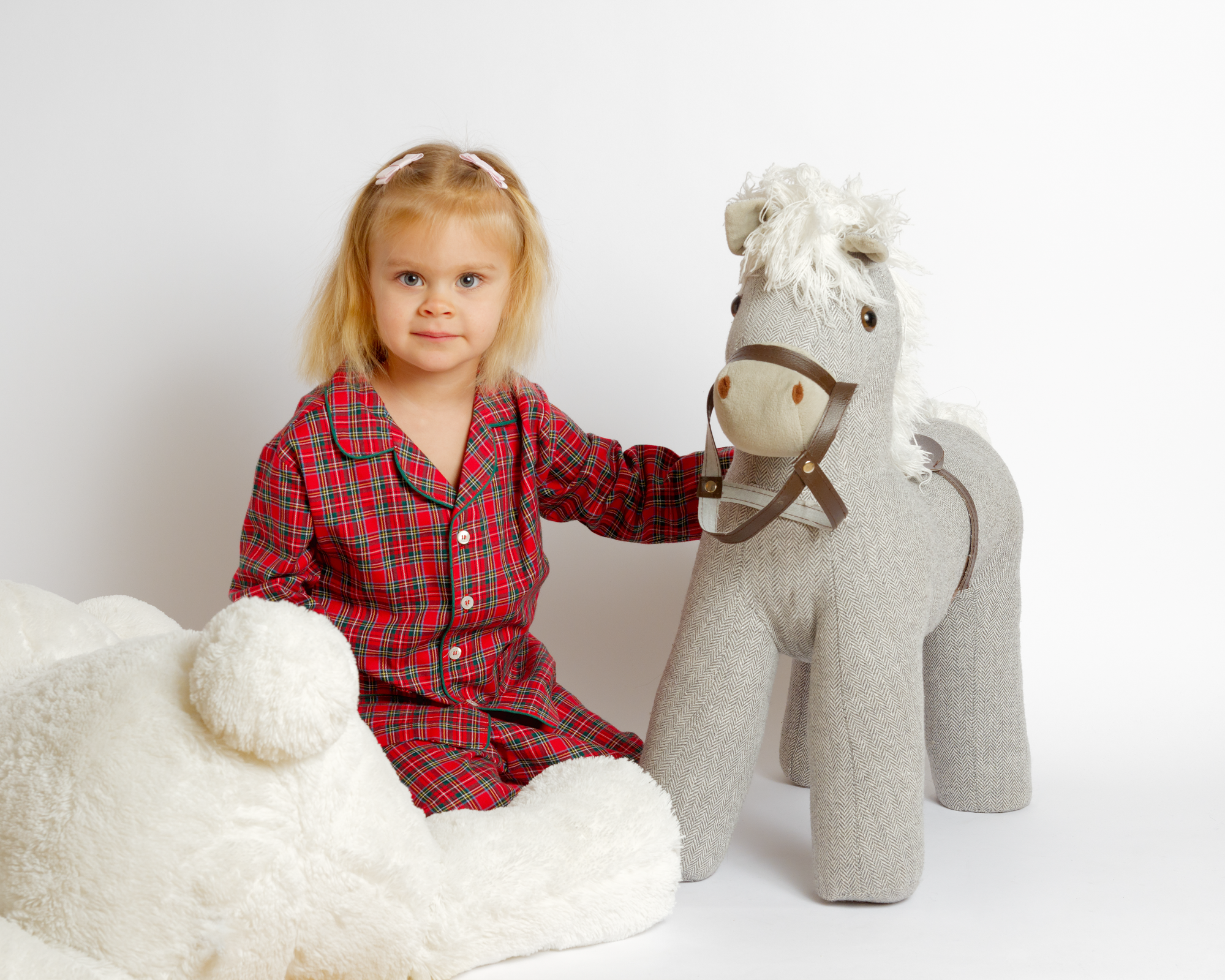 Kids - Pyjama Collection - Red & Green Mountain