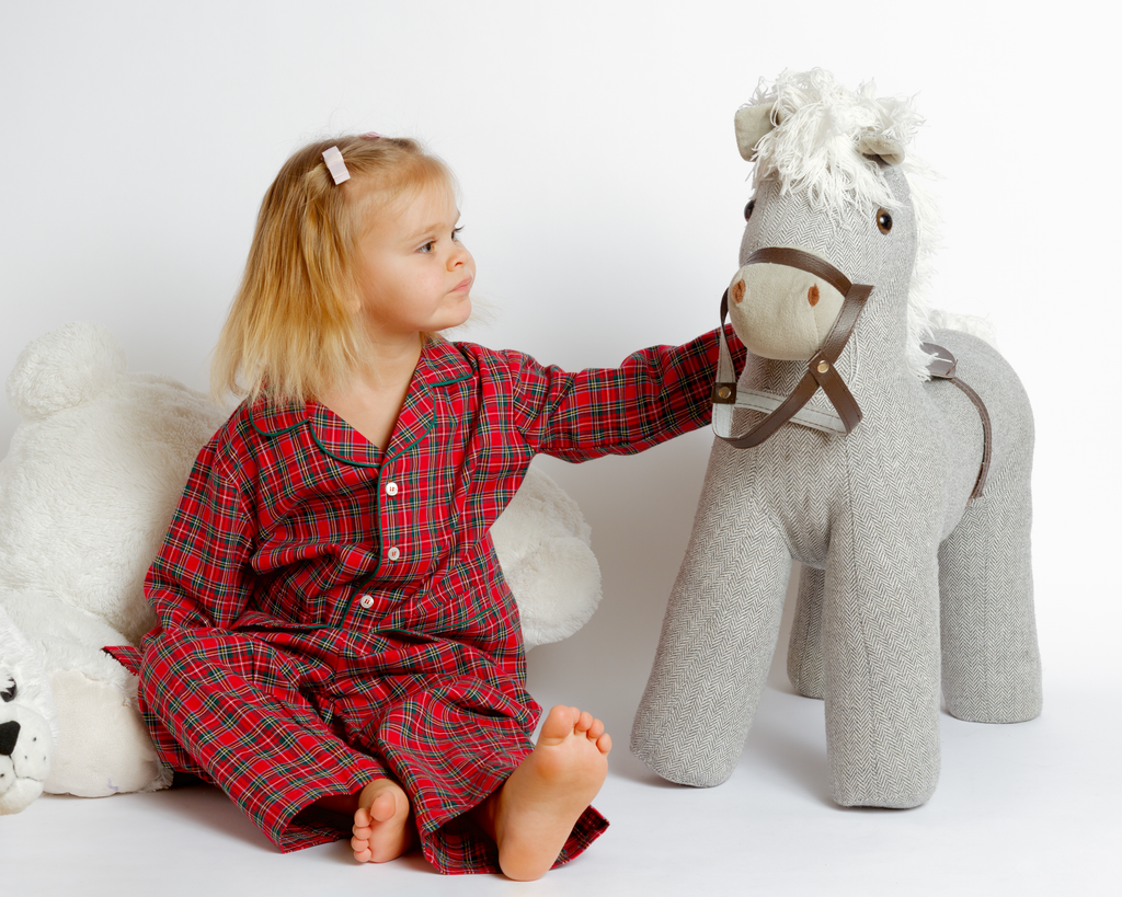 Kids - Pyjama Collection - Red & Green Mountain