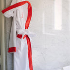 Bath Collection - Coral Sateen Border