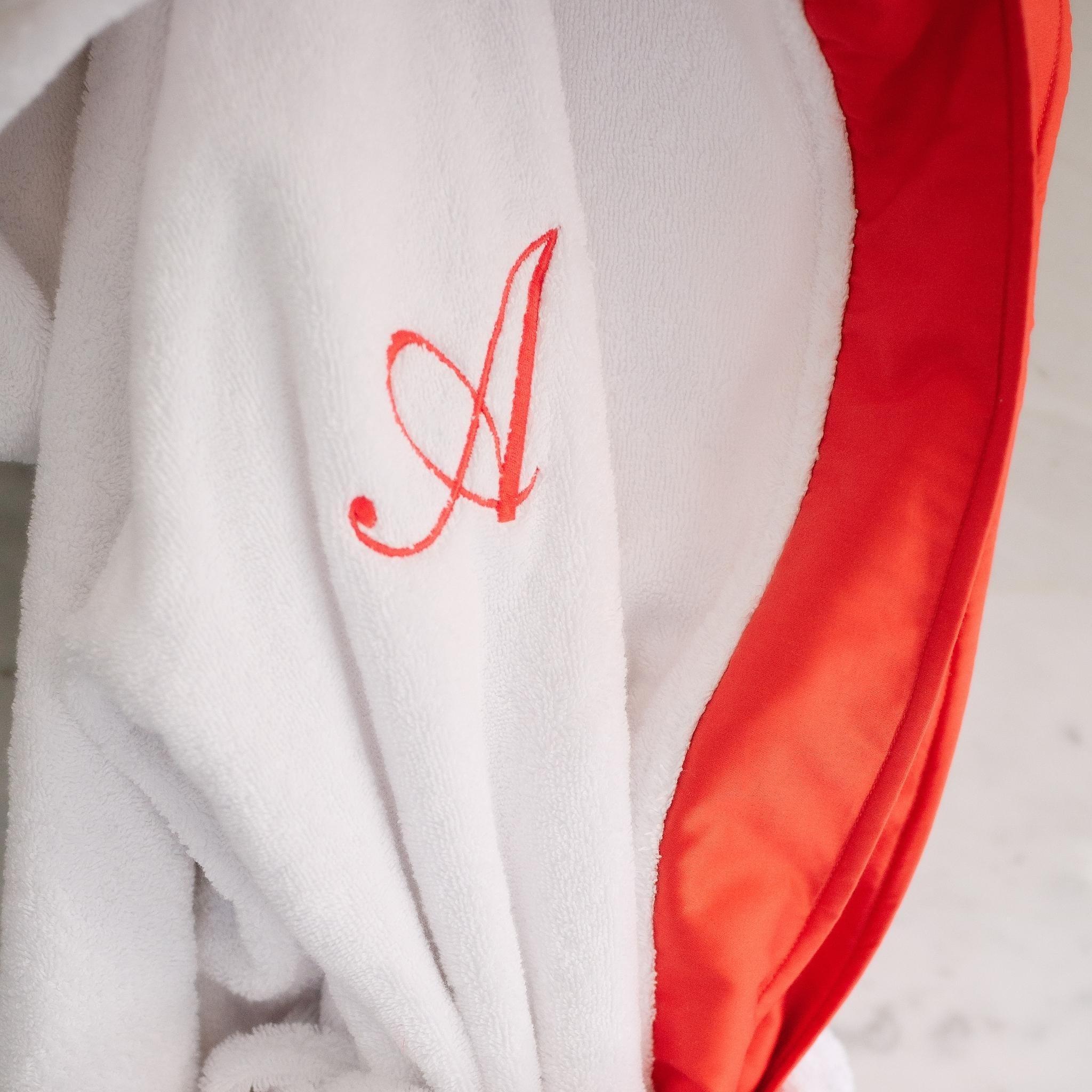 Bath Collection - Coral Sateen Border