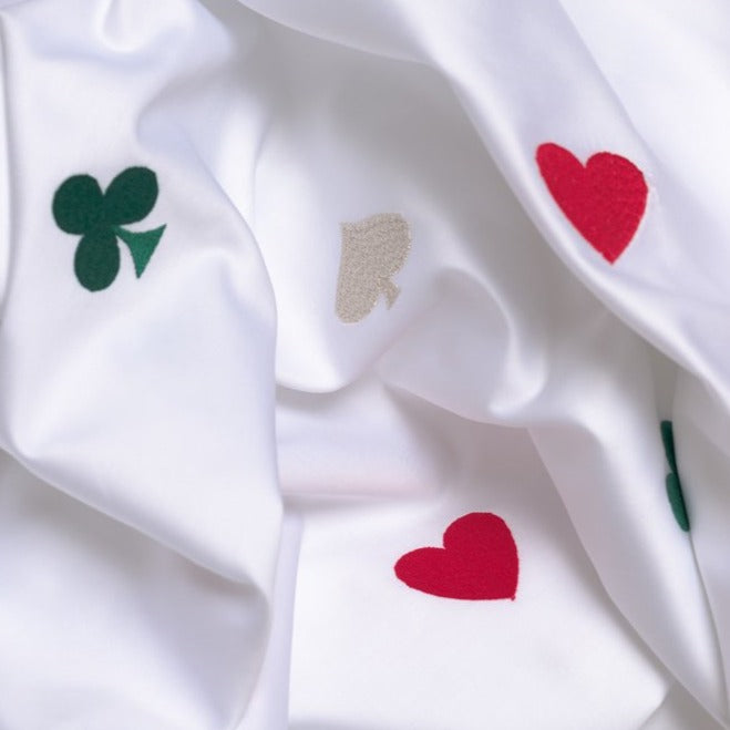 Monte Carlo embroidered kids duvet and pillow set — Maison Alia