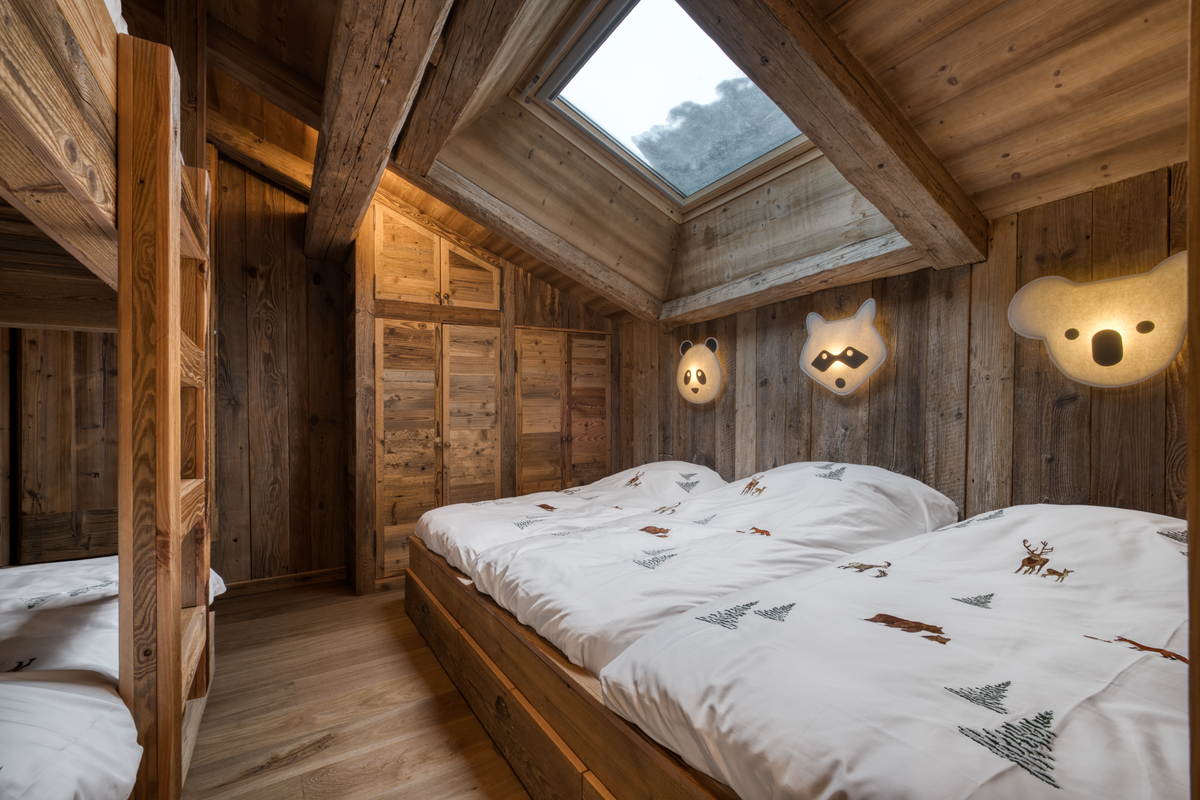 Mountain Animals — embroidered bed linen set | Maison Alia