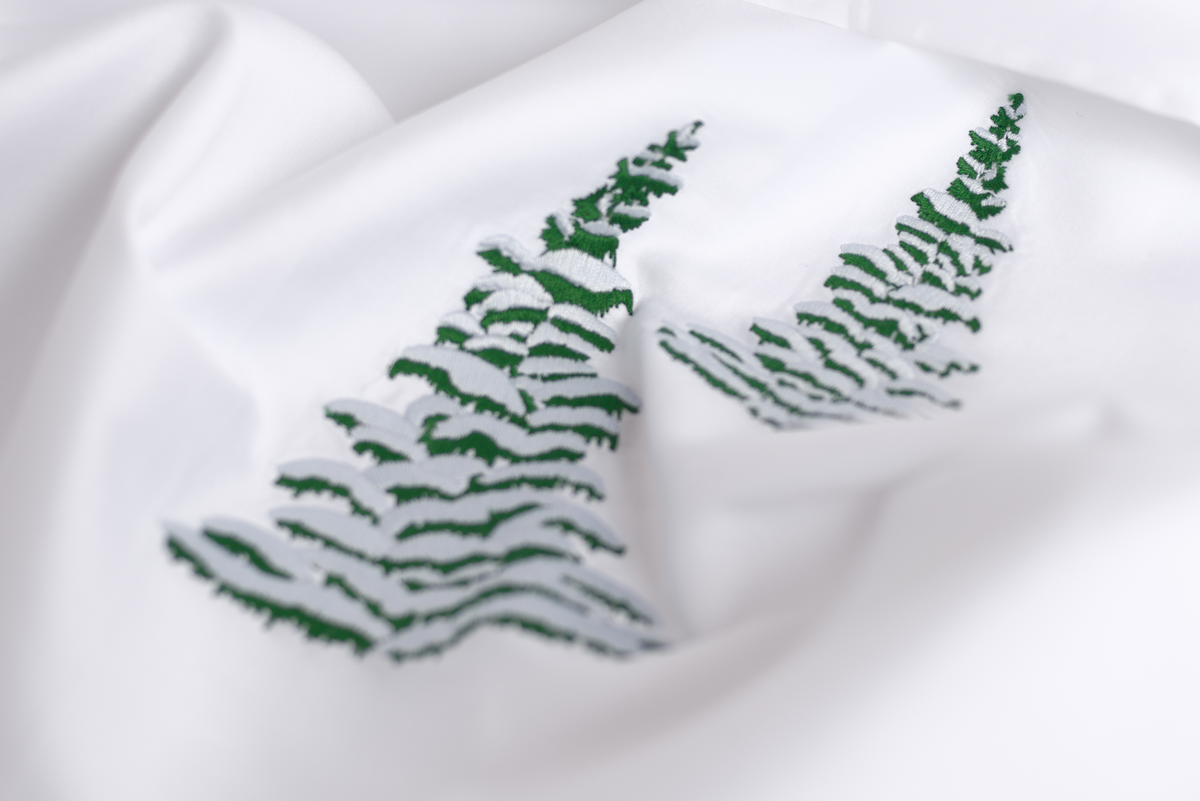 Mountain Animals — embroidered bed linen set | Maison Alia